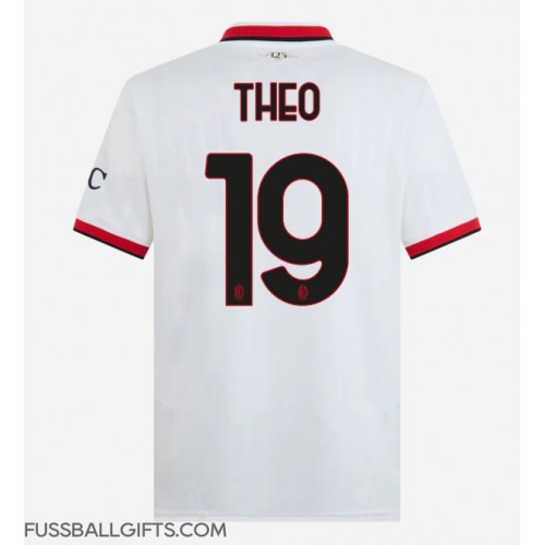 AC Milan Theo Hernandez #19 Fußballbekleidung Auswärtstrikot 2024-25 Kurzarm